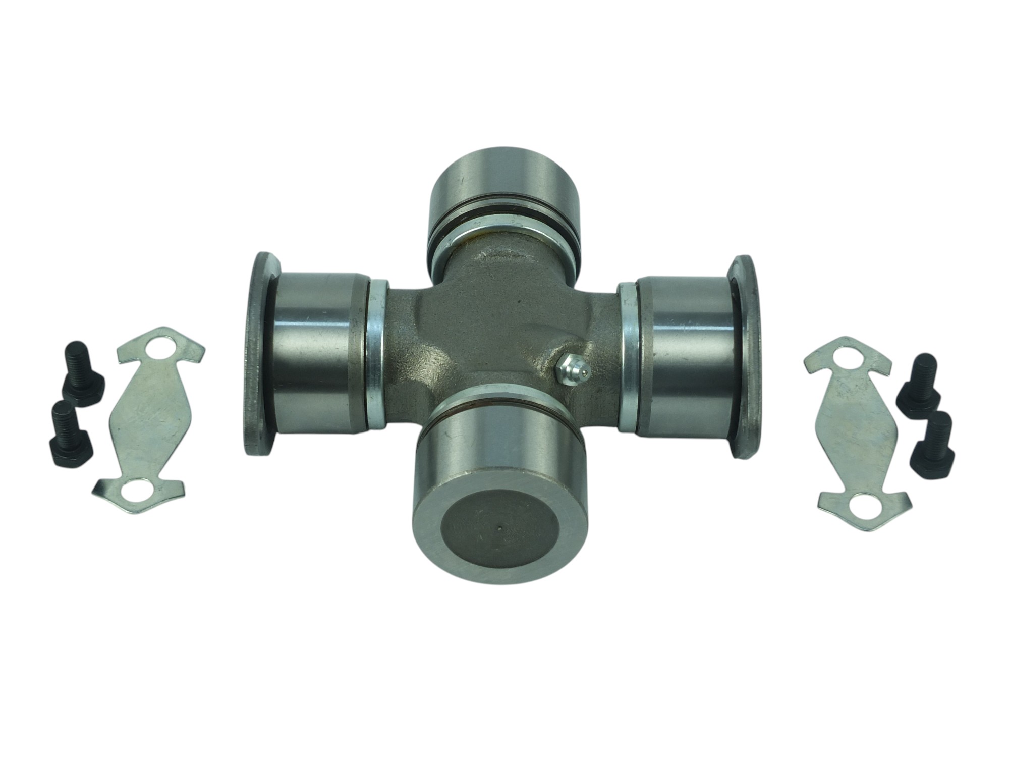 7V4077 forged universal joint spider Spicer 5-674X interchange - aftermarket Caterpillar stronger than cast